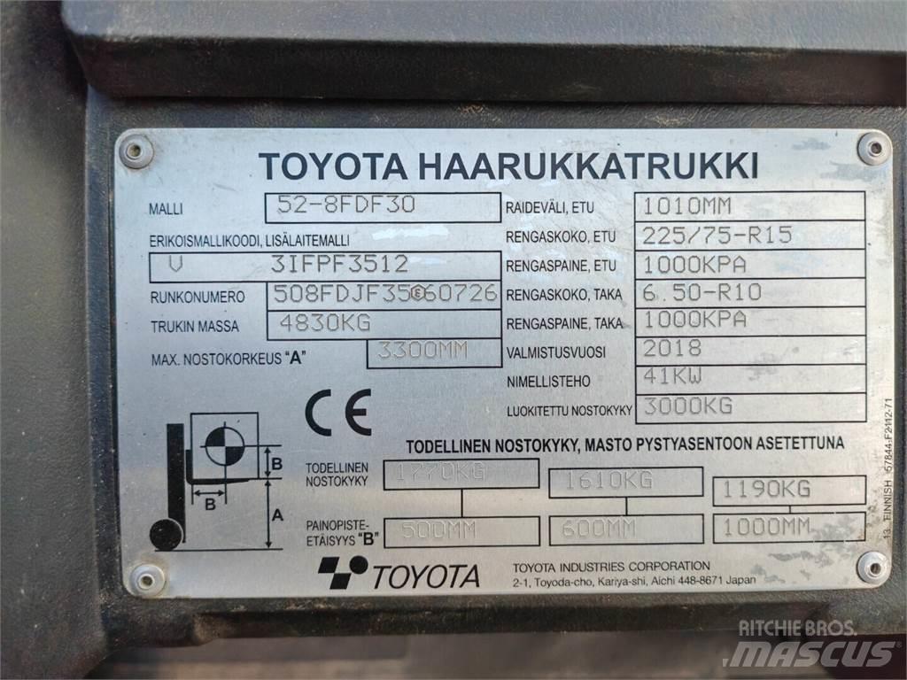 Toyota 52-8FDF30 Diesel Stapler
