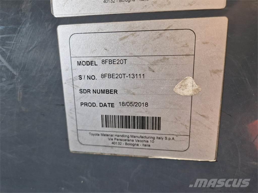 Toyota 8FBE20T Elektro Stapler