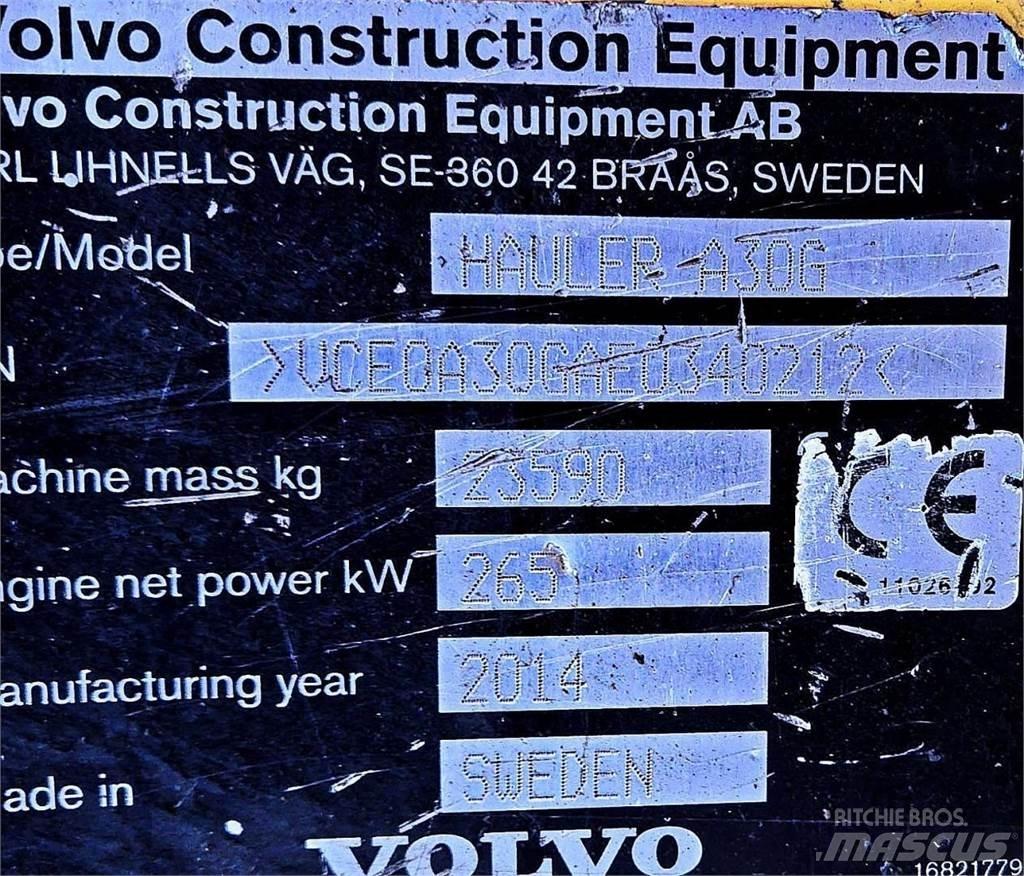 Volvo A30G Dumper - Knickgelenk