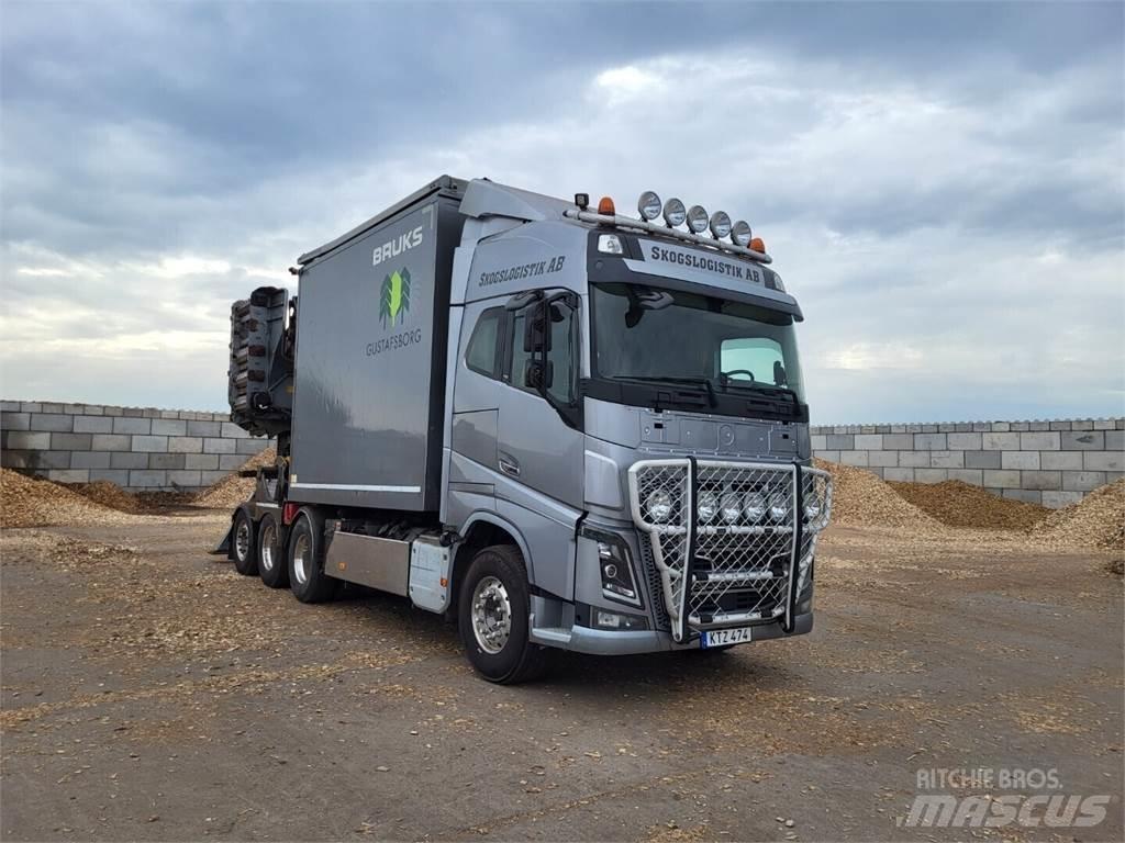 Volvo FH16 Holztransportanhänger
