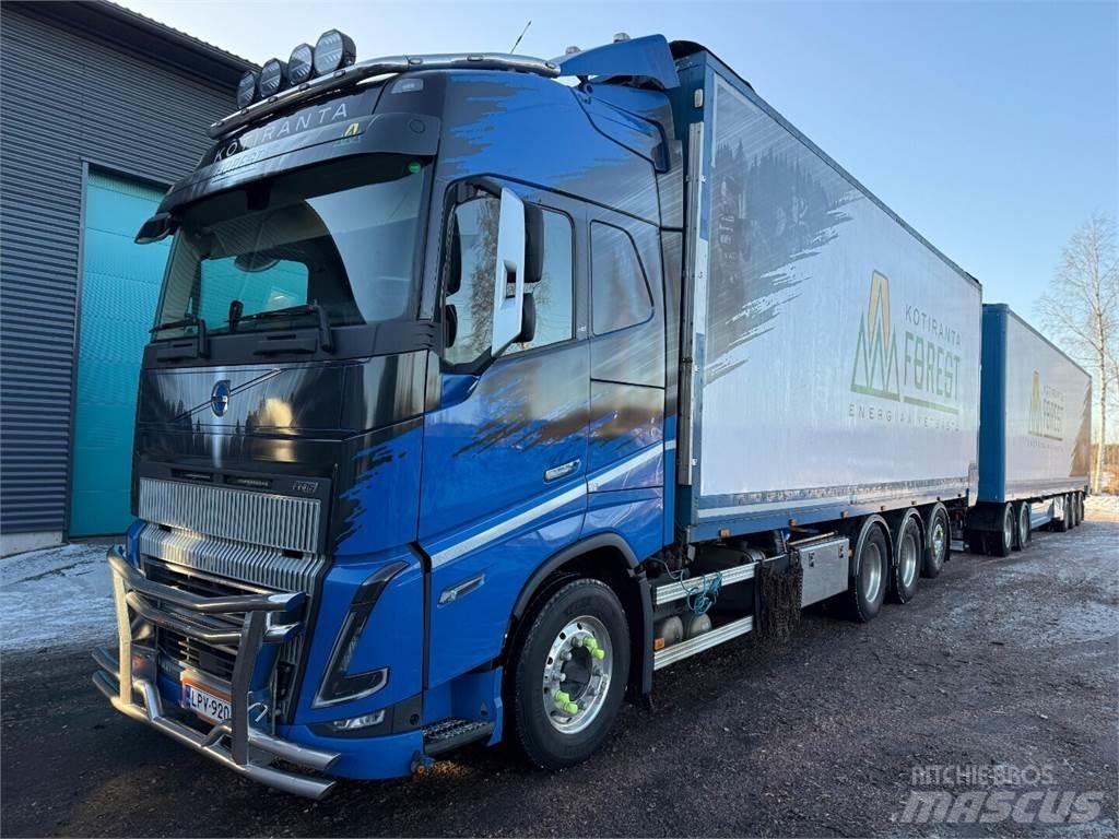 Volvo fh16 Holztransportanhänger