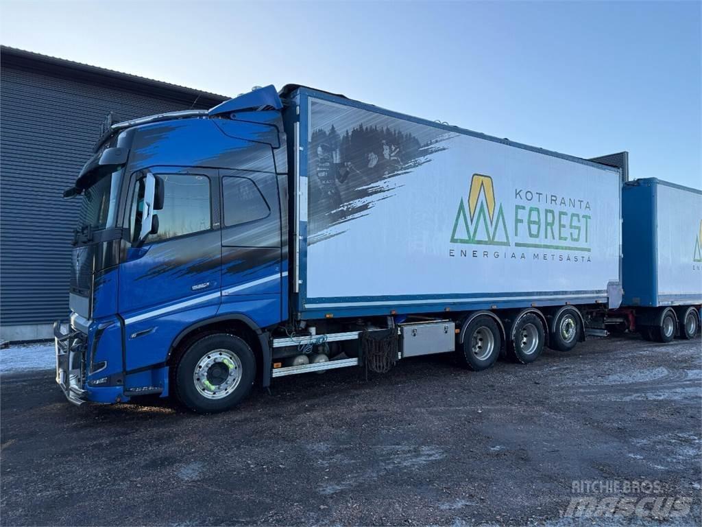 Volvo fh16 Holztransportanhänger