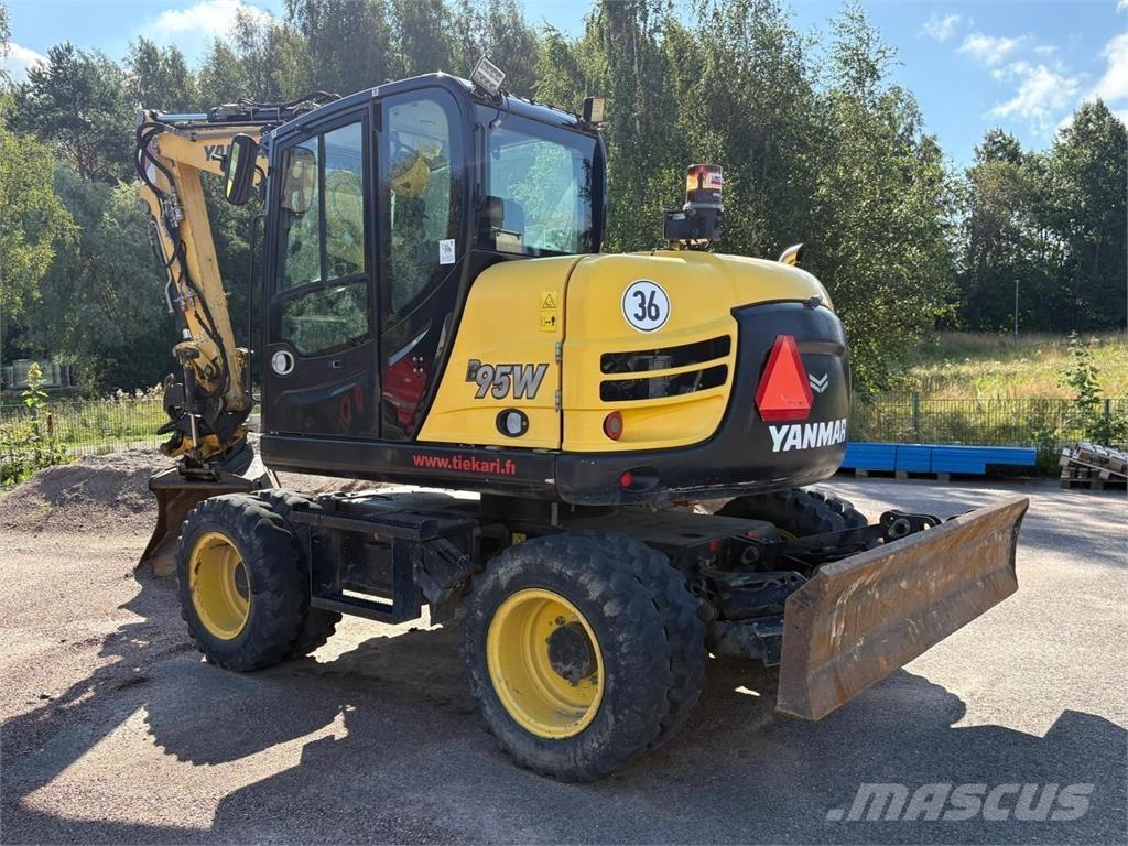 Yanmar B 95 W Mobilbagger