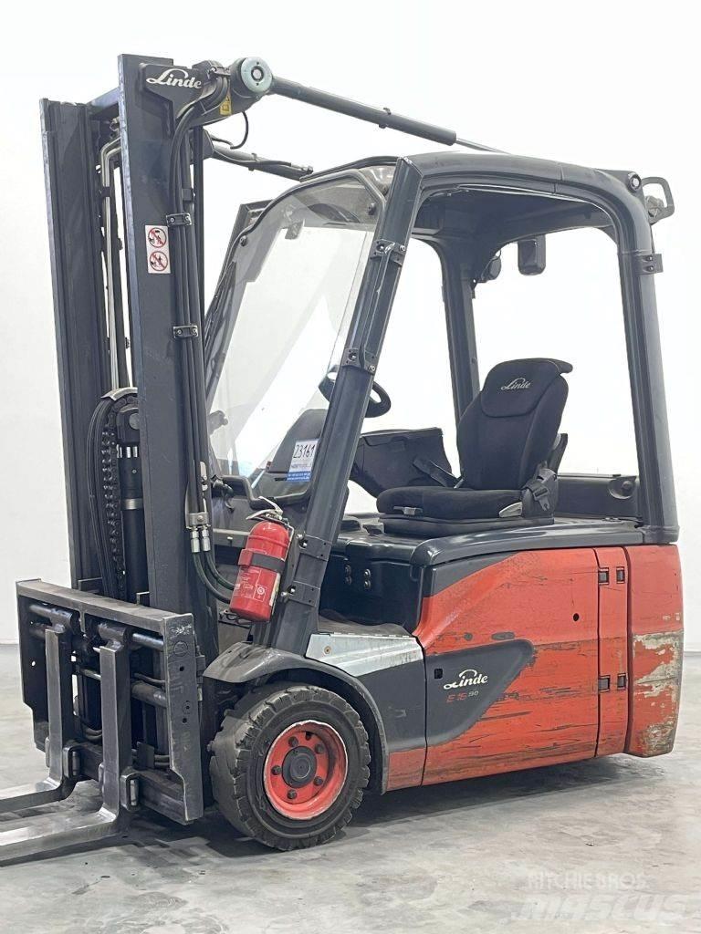 Linde E16-02-386 Elektro Stapler