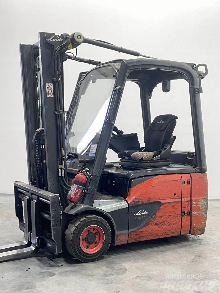 Linde E16-02-386 Elektro Stapler
