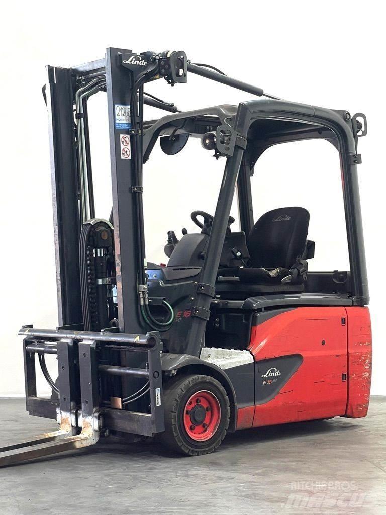 Linde E16-386-EVO Elektro Stapler