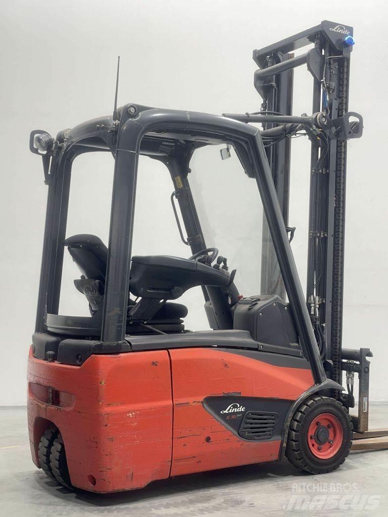 Linde E16C-02-386 Elektro Stapler