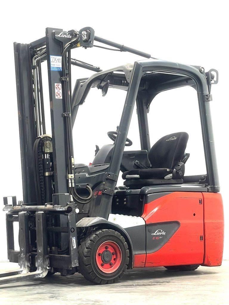 Linde E16C-386-EVO Elektro Stapler
