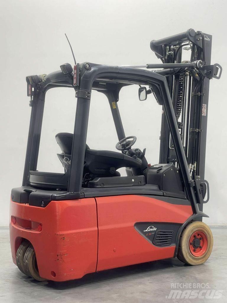 Linde E16L-02-386 Elektro Stapler