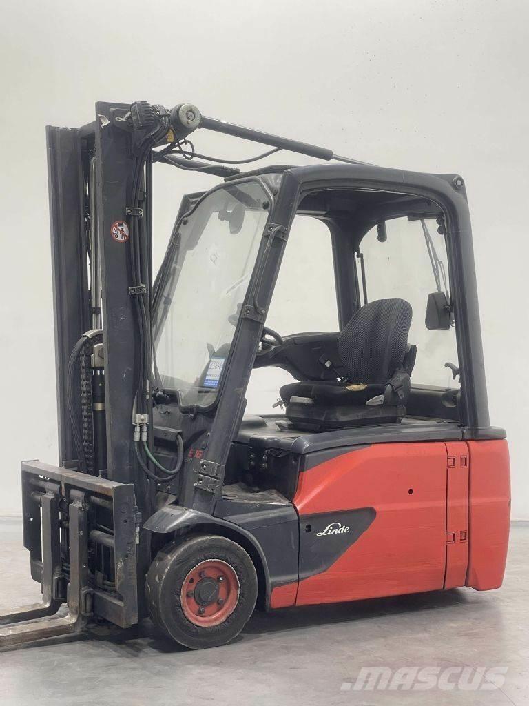 Linde E16L-02-386 Elektro Stapler