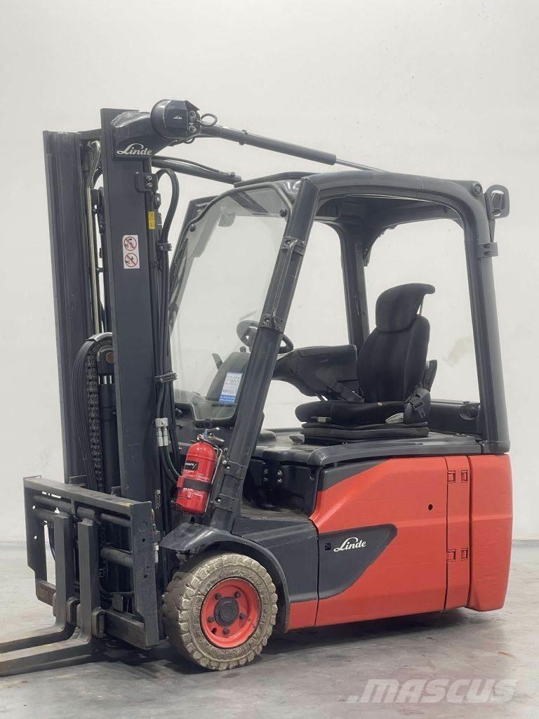 Linde E16L-02-386 Elektro Stapler