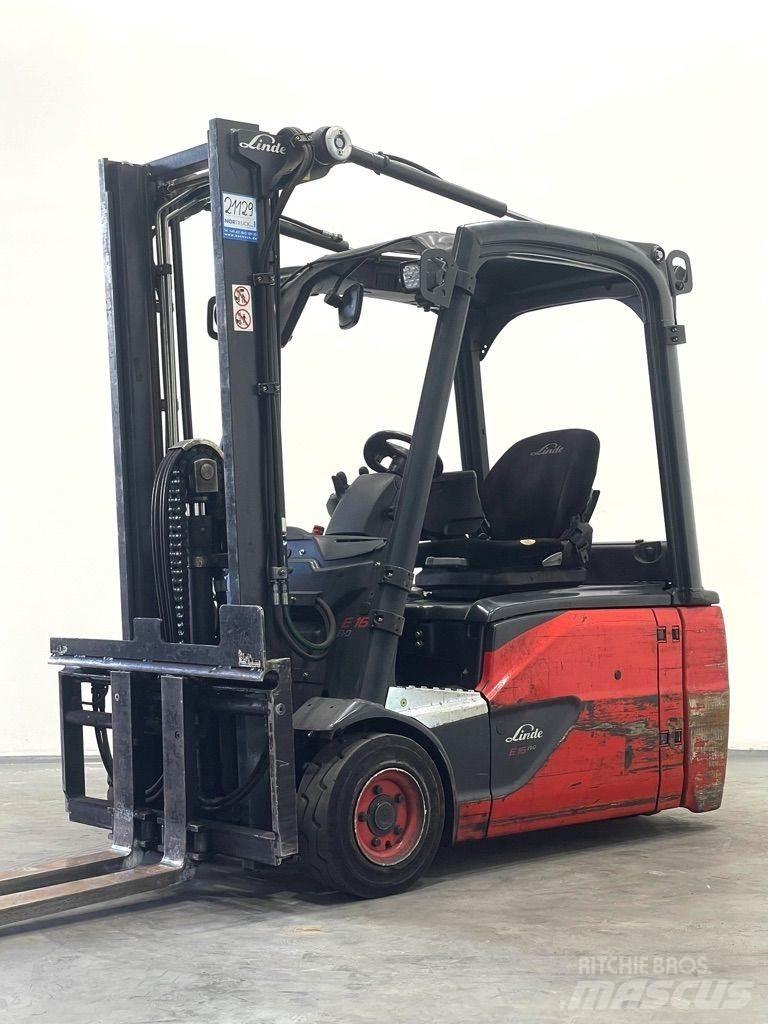 Linde E16L-386-EVO Elektro Stapler