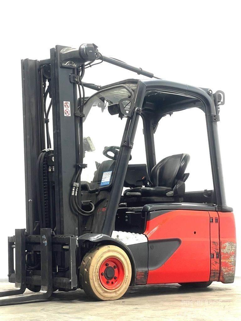 Linde E16L-386-EVO Elektro Stapler
