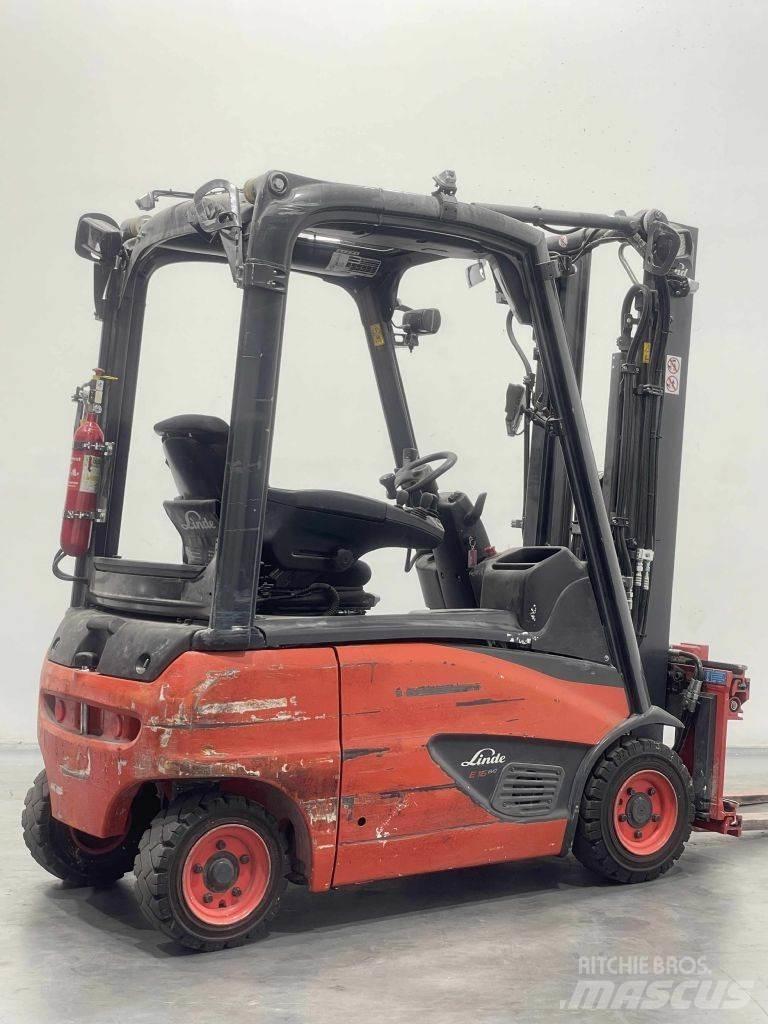 Linde E16P-02-386 Elektro Stapler