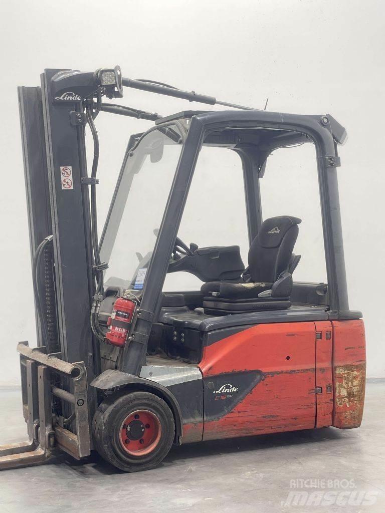 Linde E18L-02-386 Elektro Stapler