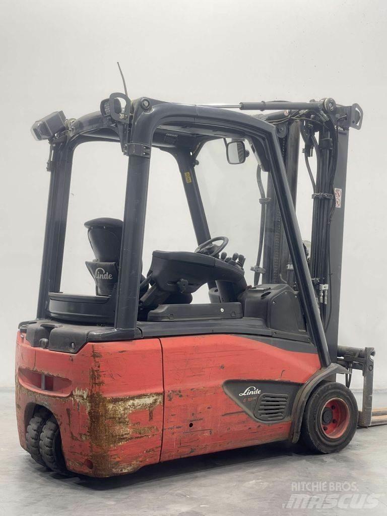 Linde E18L-02-386 Elektro Stapler