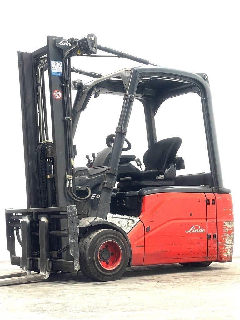 Linde E18L-386 Elektro Stapler