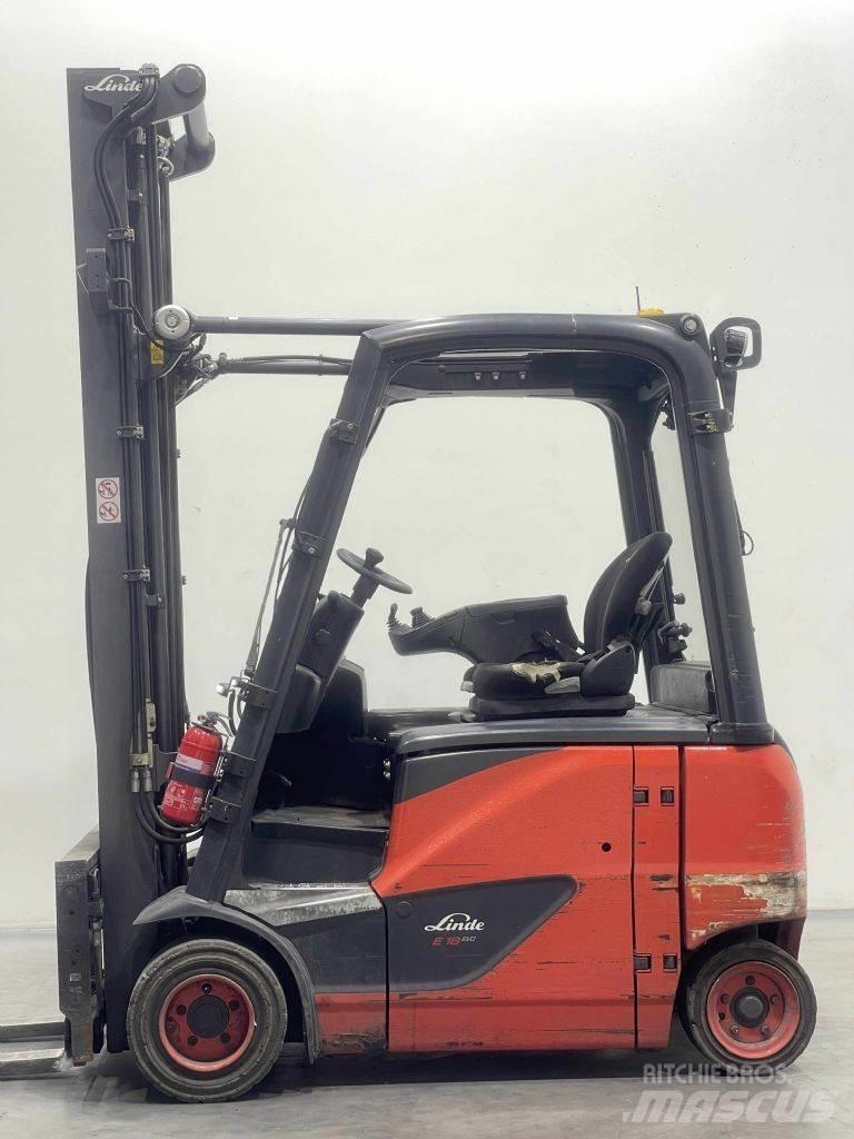 Linde E18PH-386 Elektro Stapler