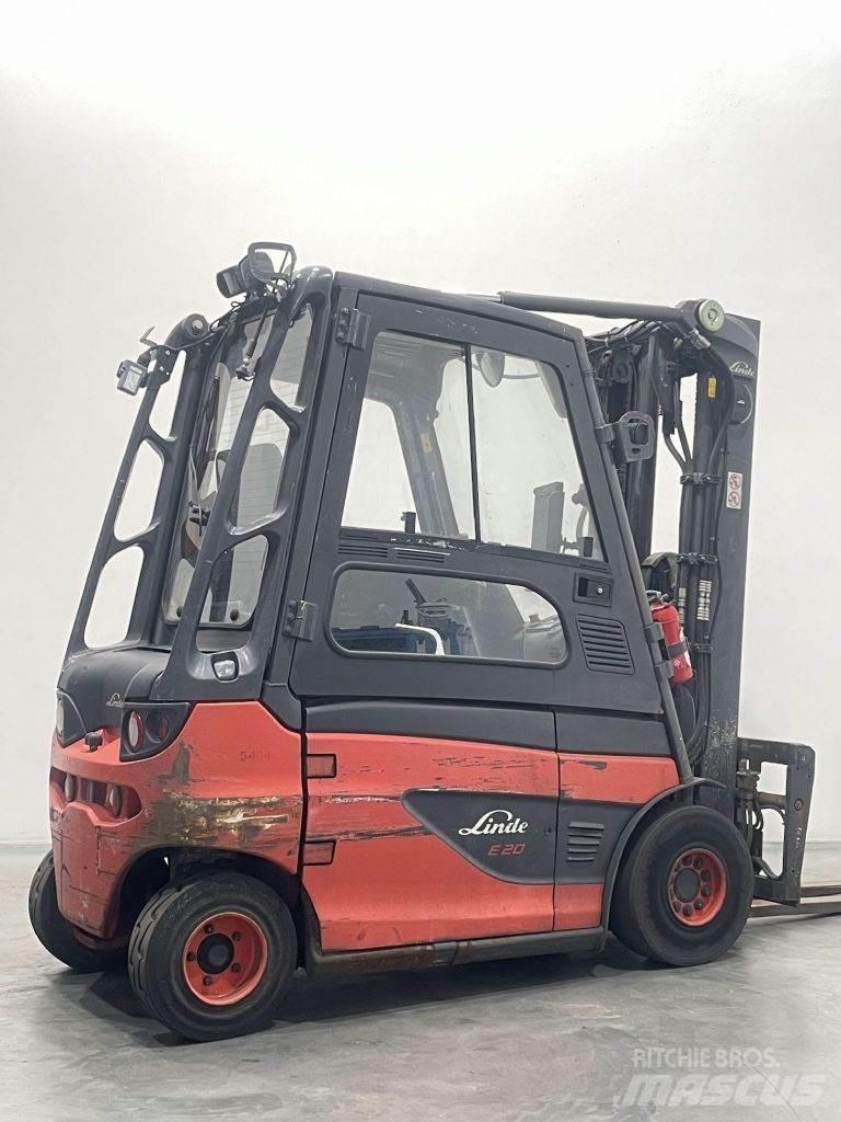 Linde E20-01-387 Elektro Stapler