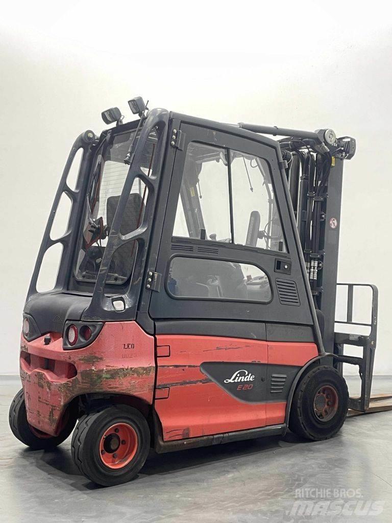 Linde E20-01-387 Elektro Stapler