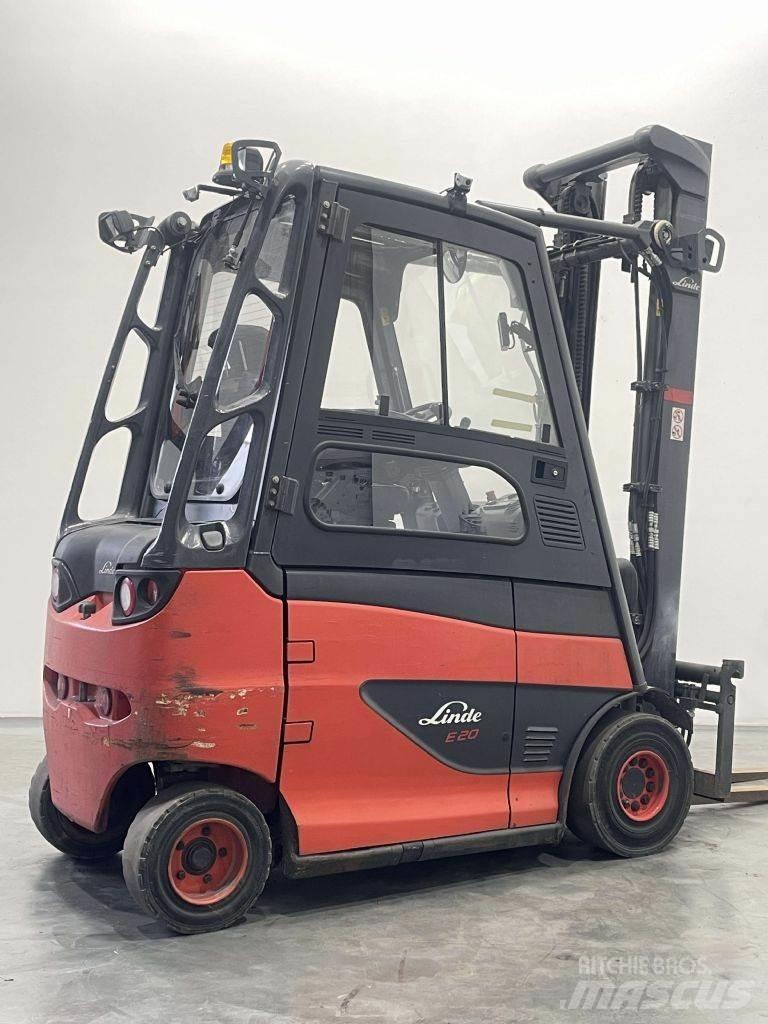 Linde E20-01/600-387 Elektro Stapler