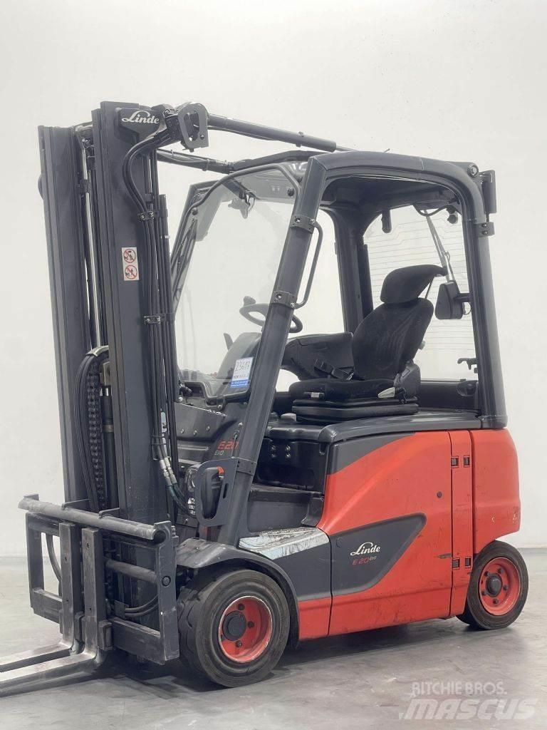 Linde E20PH-02-386 Elektro Stapler