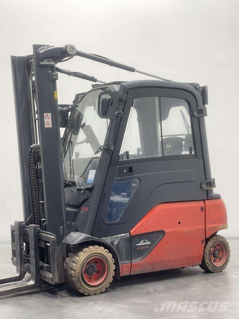 Linde E20PL-02-386 Elektro Stapler