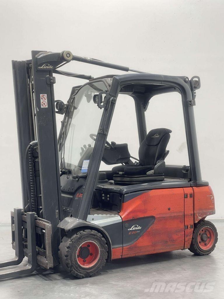 Linde E20PL-02-386 Elektro Stapler