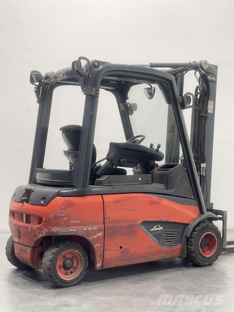 Linde E20PL-02-386 Elektro Stapler