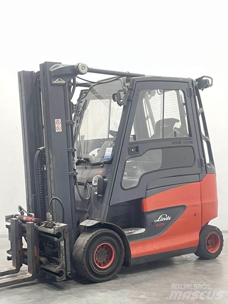 Linde E25H-01/600-387 Elektro Stapler