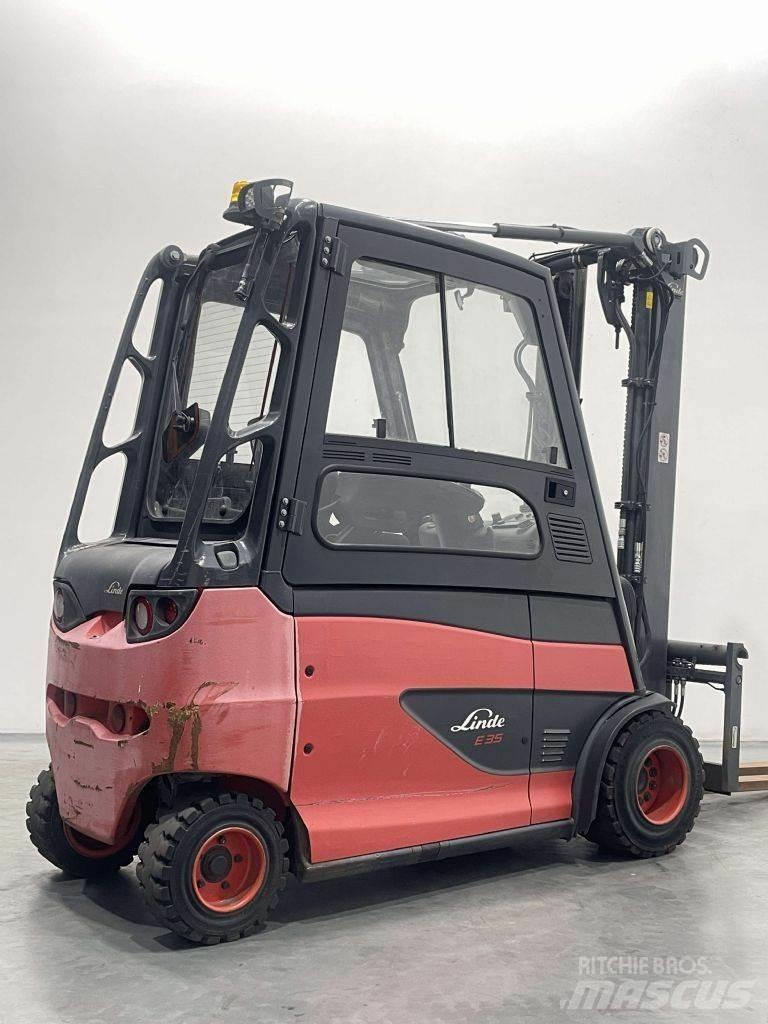 Linde E35HL-01-387 Elektro Stapler