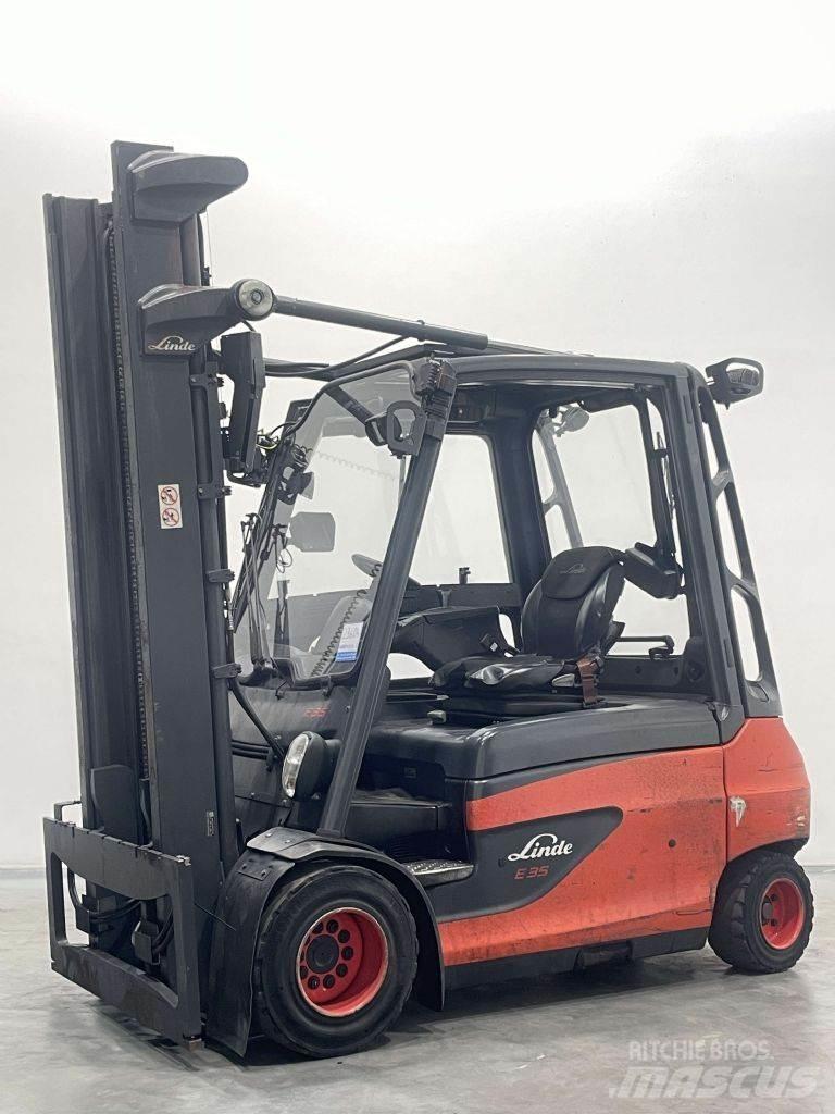 Linde E35L-01-387 Elektro Stapler
