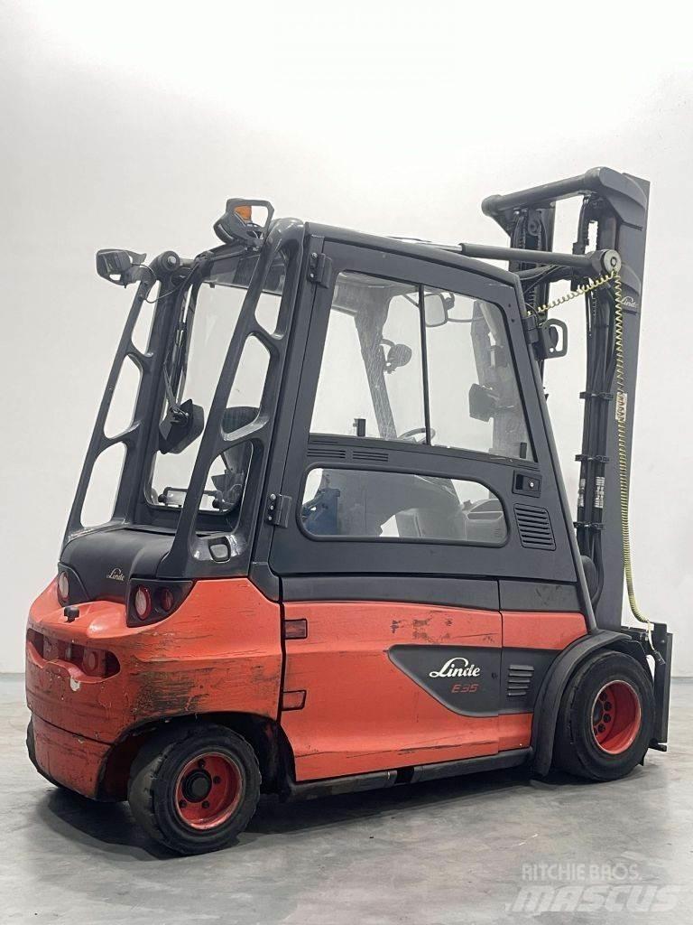 Linde E35L-01-387 Elektro Stapler