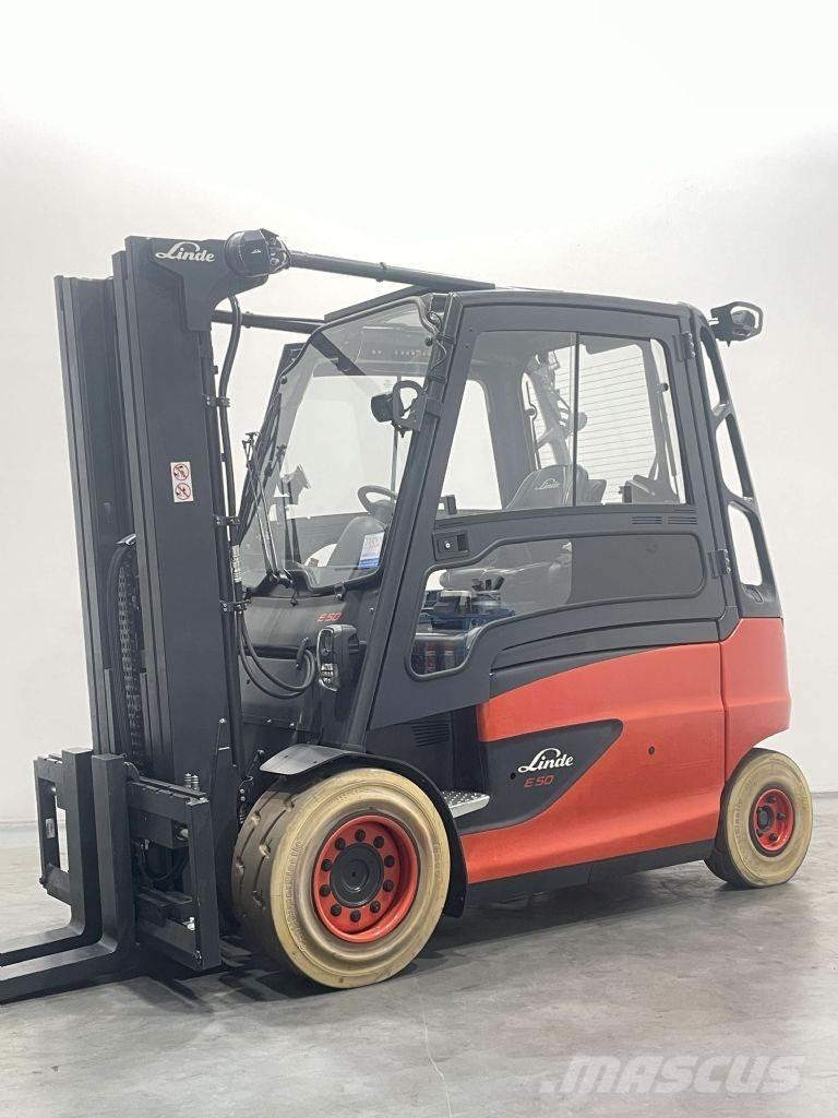 Linde E50HL-01-388 Elektro Stapler