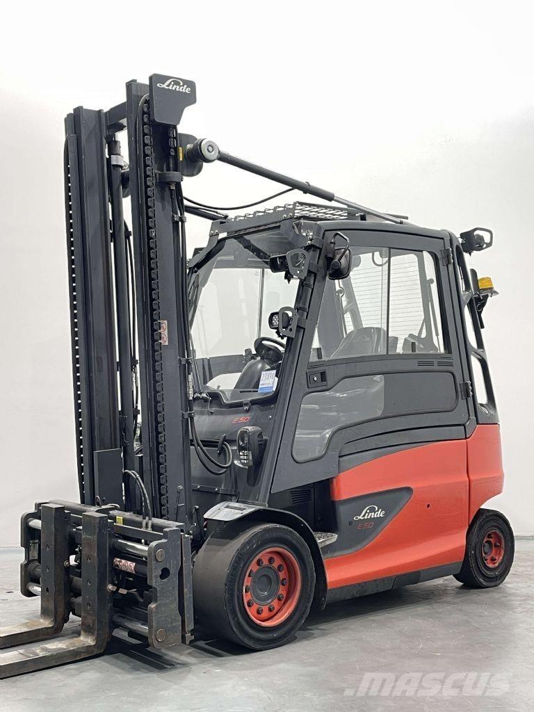 Linde E50HL-01-388 Elektro Stapler