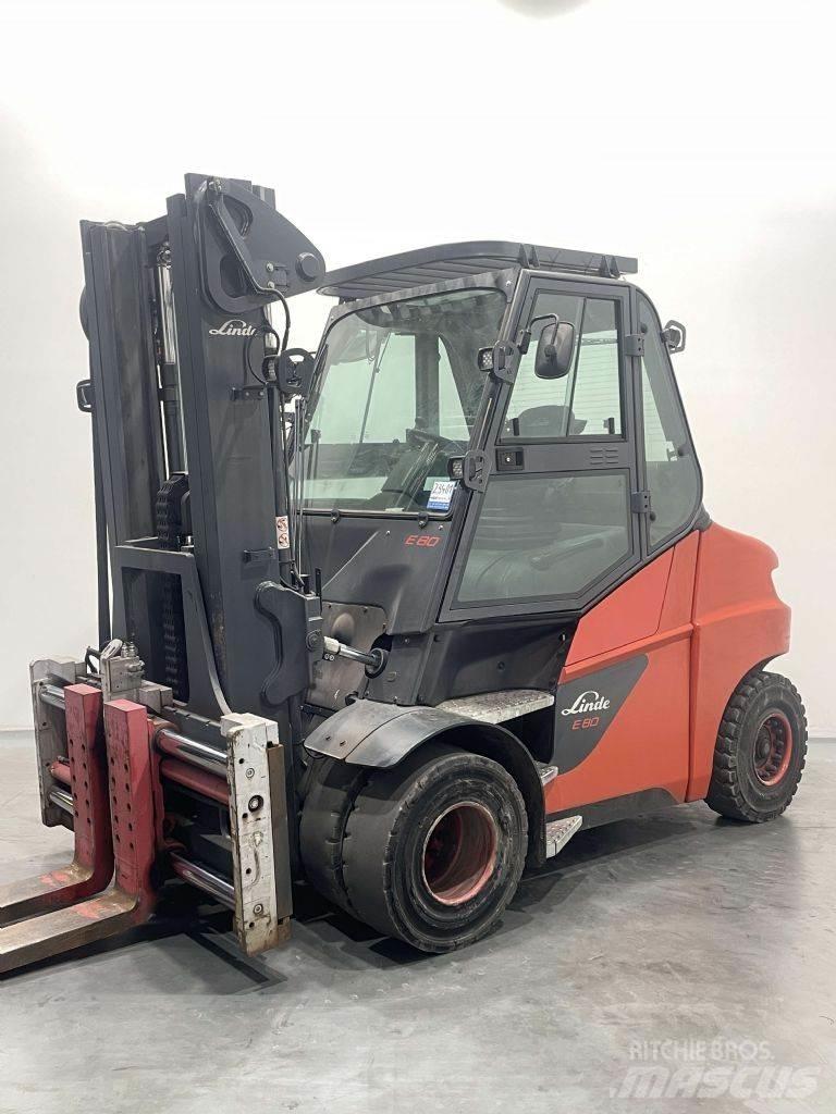 Linde E80-01/900-1279 Elektro Stapler