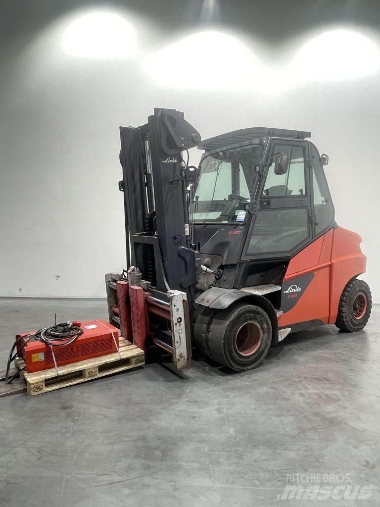 Linde E80-01/900-1279 Elektro Stapler