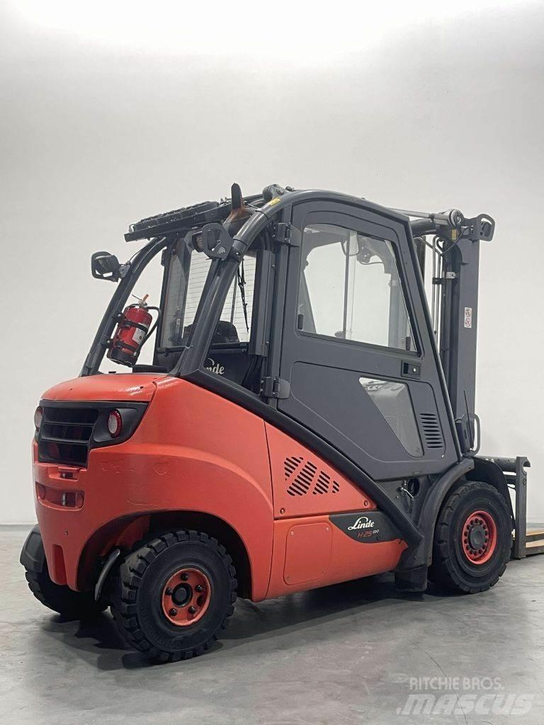 Linde H25D-02/600-393 Diesel Stapler