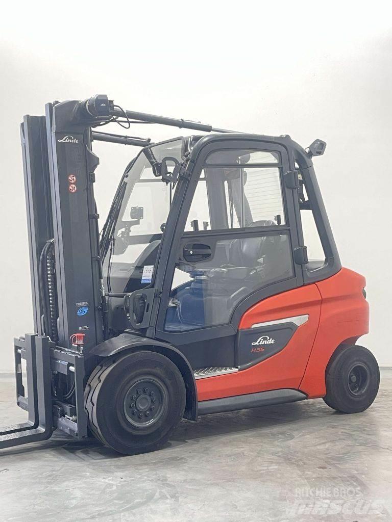 Linde H35D-01-1202 Diesel Stapler