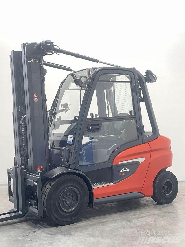 Linde H35D-01-1202 Diesel Stapler