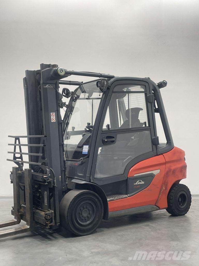 Linde H35D-01-1202 Diesel Stapler