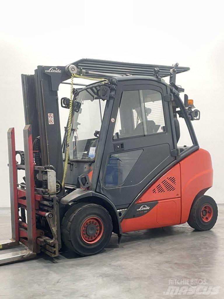 Linde H35D-02-393 Diesel Stapler
