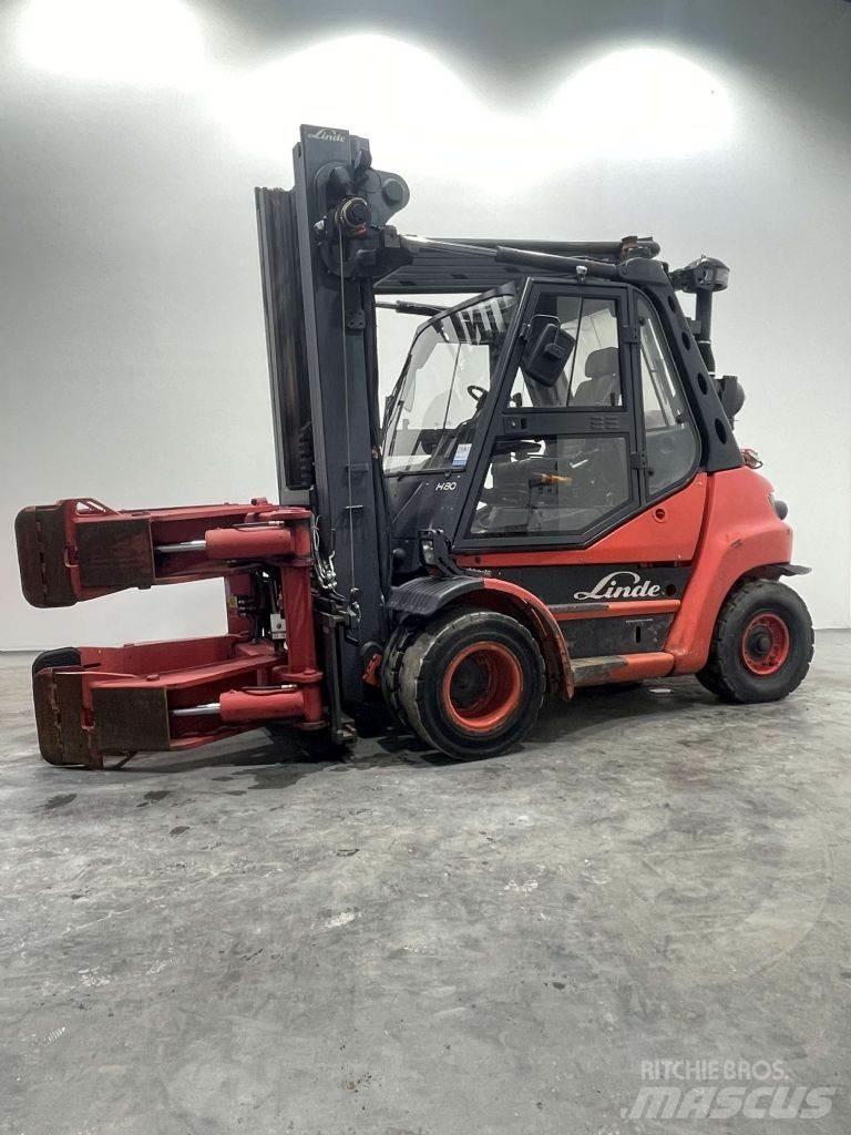 Linde H80D-02-396 Diesel Stapler