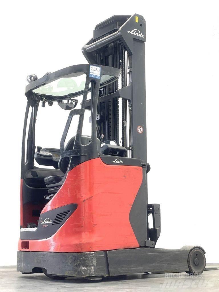 Linde R14-01 Schubmaststapler