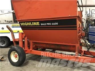 Highline 6600 Ballenschredder, -schneider und -wickler