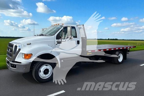 Ford F650 SD Pritschenwagen/Pritschenwagen mit Seitenklappe