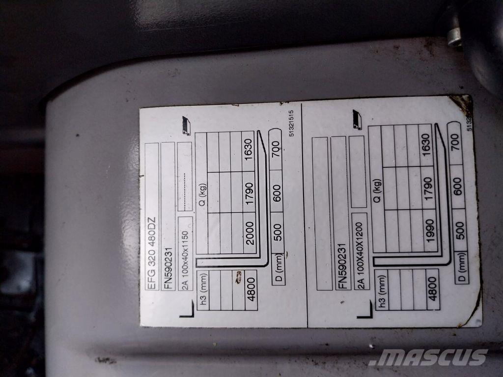 Jungheinrich EFG 320 Elektro Stapler