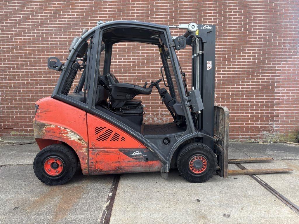 Linde H25D-02 Diesel Stapler