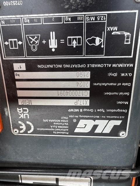 JLG X17JP Spider Kompakte selbstfahrende Hebebühnen