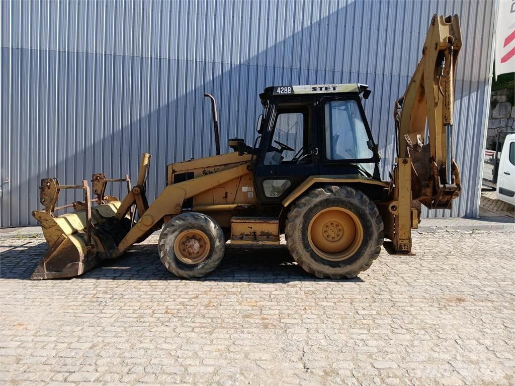 CAT 428B Baggerlader